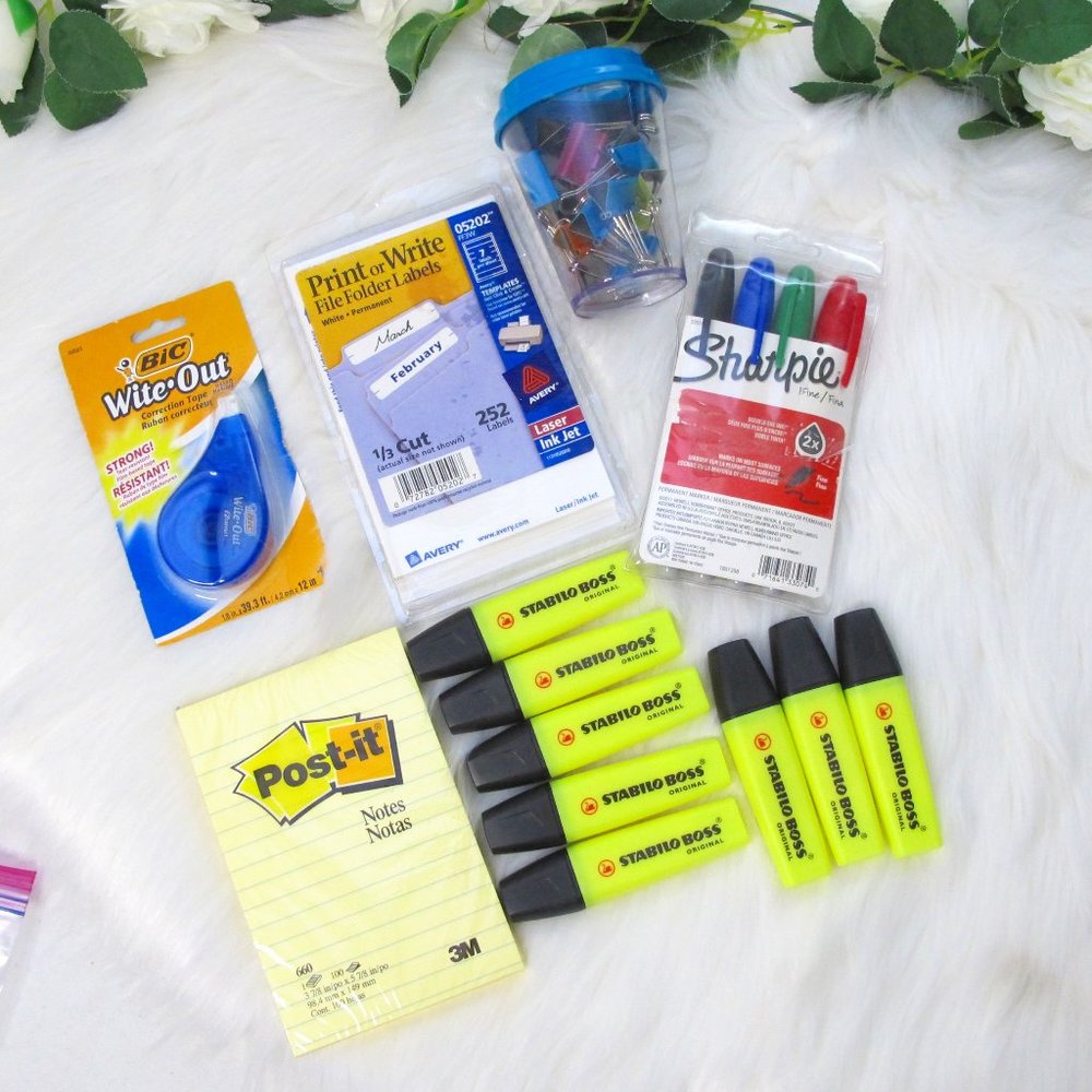 Stationary Office Supplies Set Lot